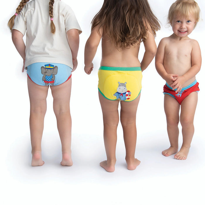 Zoocchini Organic Cotton 3 Piece Potty Training Pants - Maritime Mates