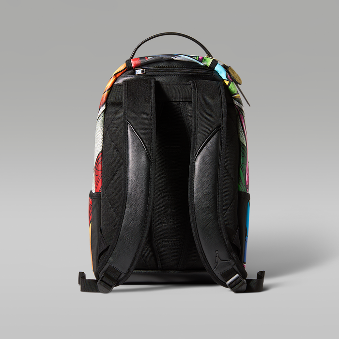 Jordan 6 Rings Sole Tread backpack Black 04