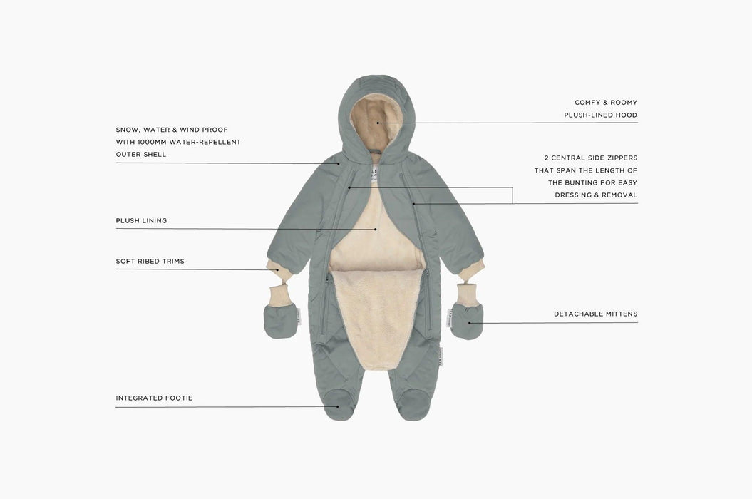 7 A.M.® - 7 A.M. Baby Snow Jumpsuit - Benji Plush