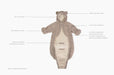 7 A.M.® - 7 A.M Bunting Bébé - Teddy Baby Sac - 3-6m (One size)