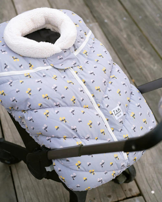 7 A.M.® - 7 A.M. Car Seat Cocoon - Benji Prints Sherpa Cover