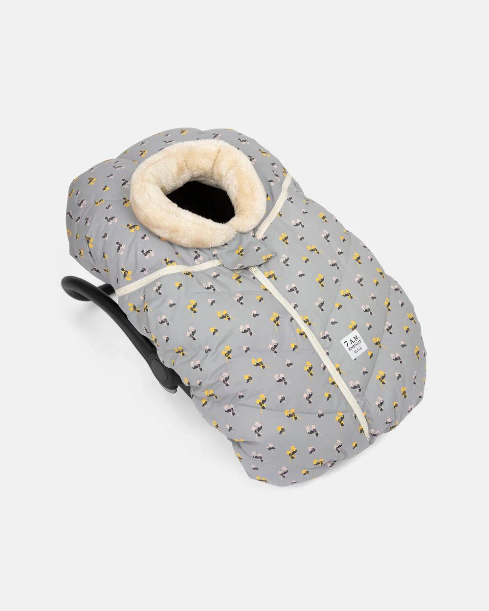 7 A.M.® - 7 A.M. Car Seat Cocoon - Benji Prints Sherpa Cover