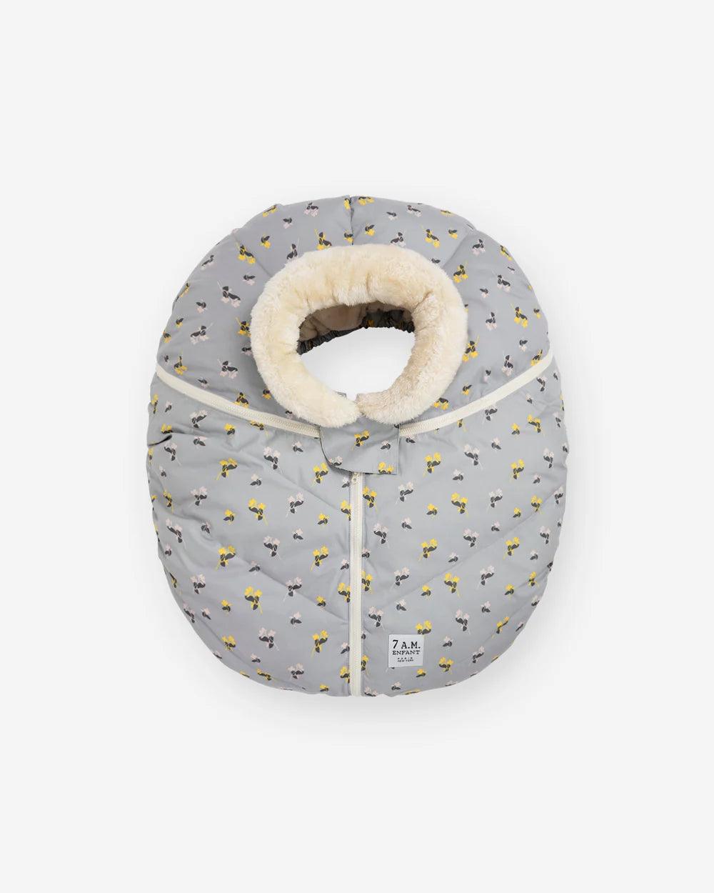 7 A.M.® - 7 A.M. Car Seat Cocoon - Benji Prints Sherpa Cover