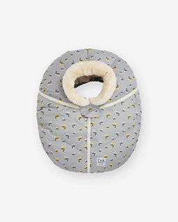 7 A.M.® - 7 A.M. Car Seat Cocoon - Benji Prints Sherpa Cover