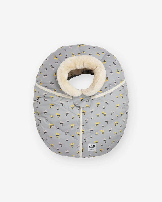 7 A.M.® - 7 A.M. Car Seat Cocoon - Benji Prints Sherpa Cover