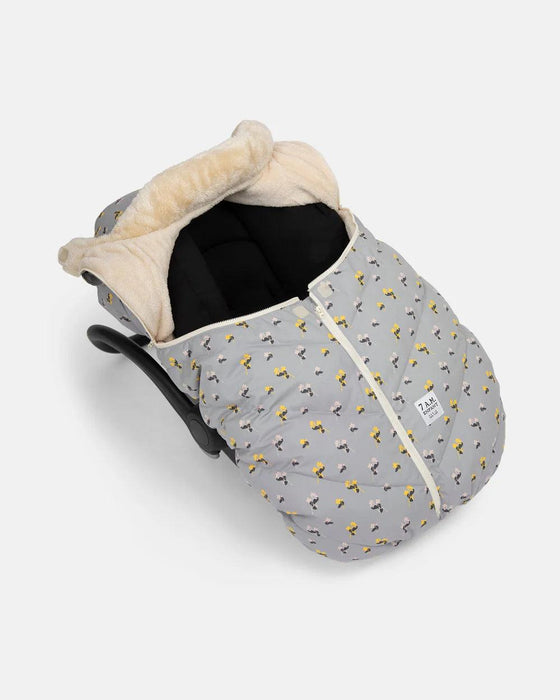 7 A.M.® - 7 A.M. Car Seat Cocoon - Benji Prints Sherpa Cover