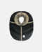7 A.M.® - 7 A.M Car Seat Cocoon-Tundra - Black Faux Fur