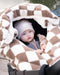 7 A.M.® - 7 A.M. Car Seat Cover & Stroller Cocoon - Checker Berber