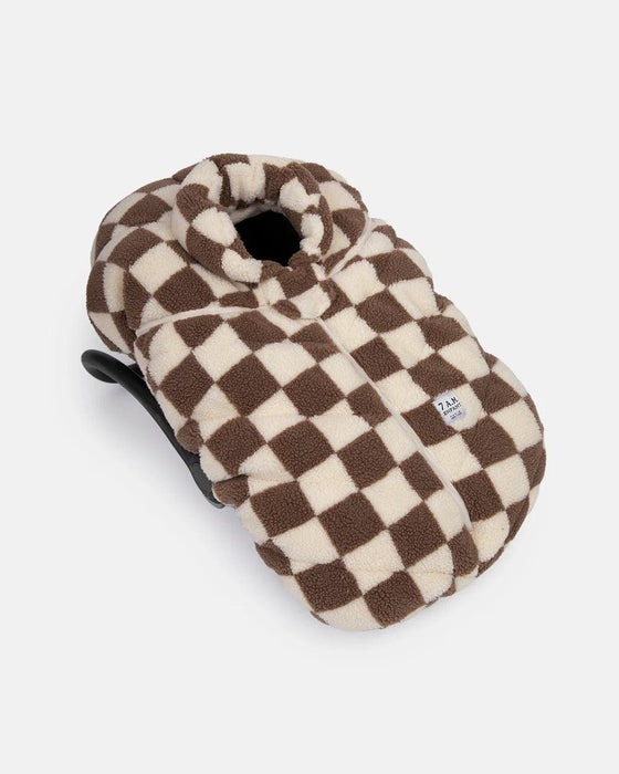 7 A.M.® - 7 A.M. Car Seat Cover & Stroller Cocoon - Checker Berber