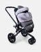 7 A.M.® - 7 A.M. Car Seat Cover & Stroller Footmuff Tundra Plush & Faux Fur- Heather Dark Grey