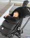 7 A.M.® - 7 A.M ENFANT Car Seat Cover & Stroller Footmuff Plush Pod - Plush Black