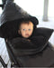 7 A.M.® - 7 A.M ENFANT Car Seat Cover & Stroller Footmuff Plush Pod - Plush Black