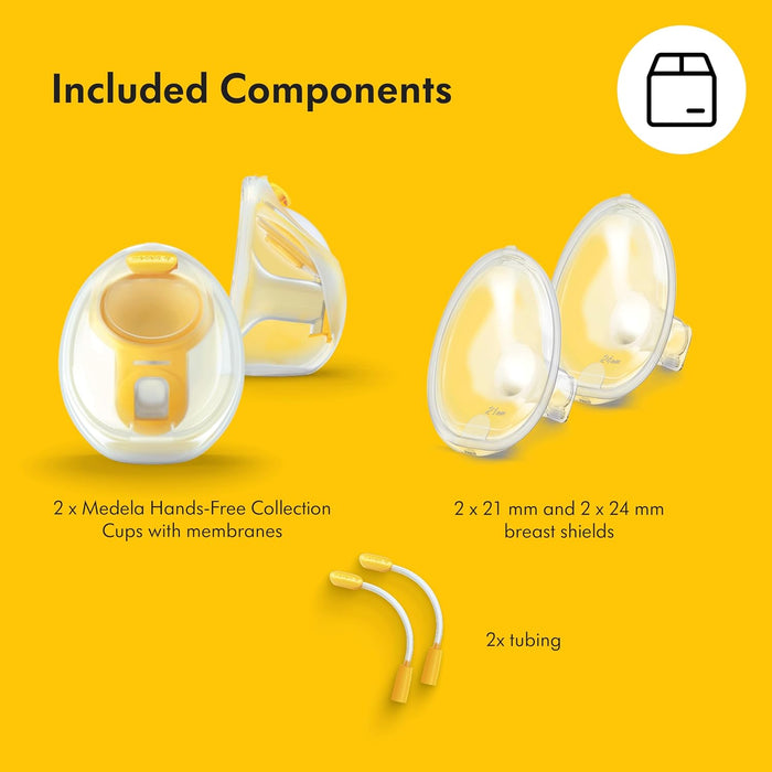 Medela Hands-free Collection Cups, Compatible with Freestyle Flex, Pump
