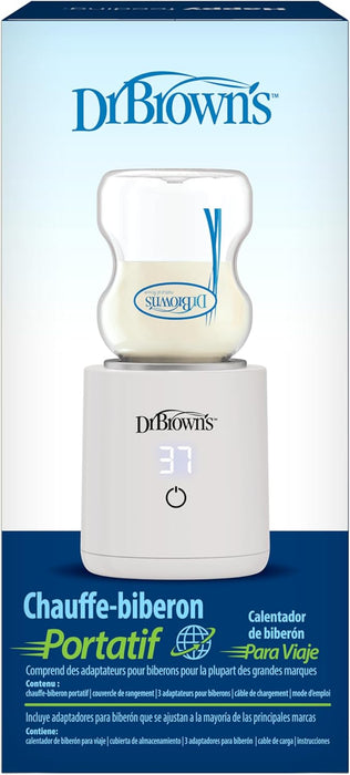 Chauffe-biberon de voyage Dr. Brown's, réchauffe rapidement le lait maternel