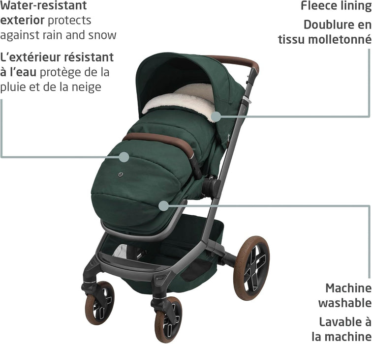 Maxi Cosi 2-in-1 Winter Footmuff – Sherpa Lined