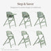 Adjustable green high chair for babies and kids, converts to toddler and adult chair