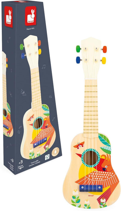 Janod Children Wooden Gioia Ukulele