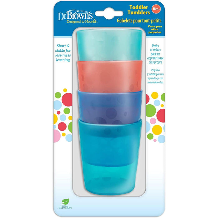 Gobelets pour tout-petits Dr. Brown's - Lot de 4