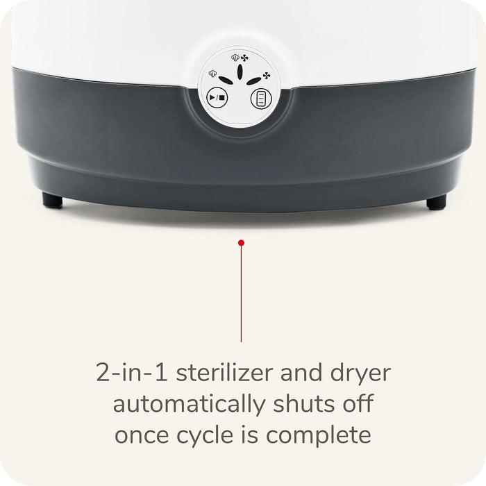 Stérilisateur électrique 2 en 1 NUK avec séchoir