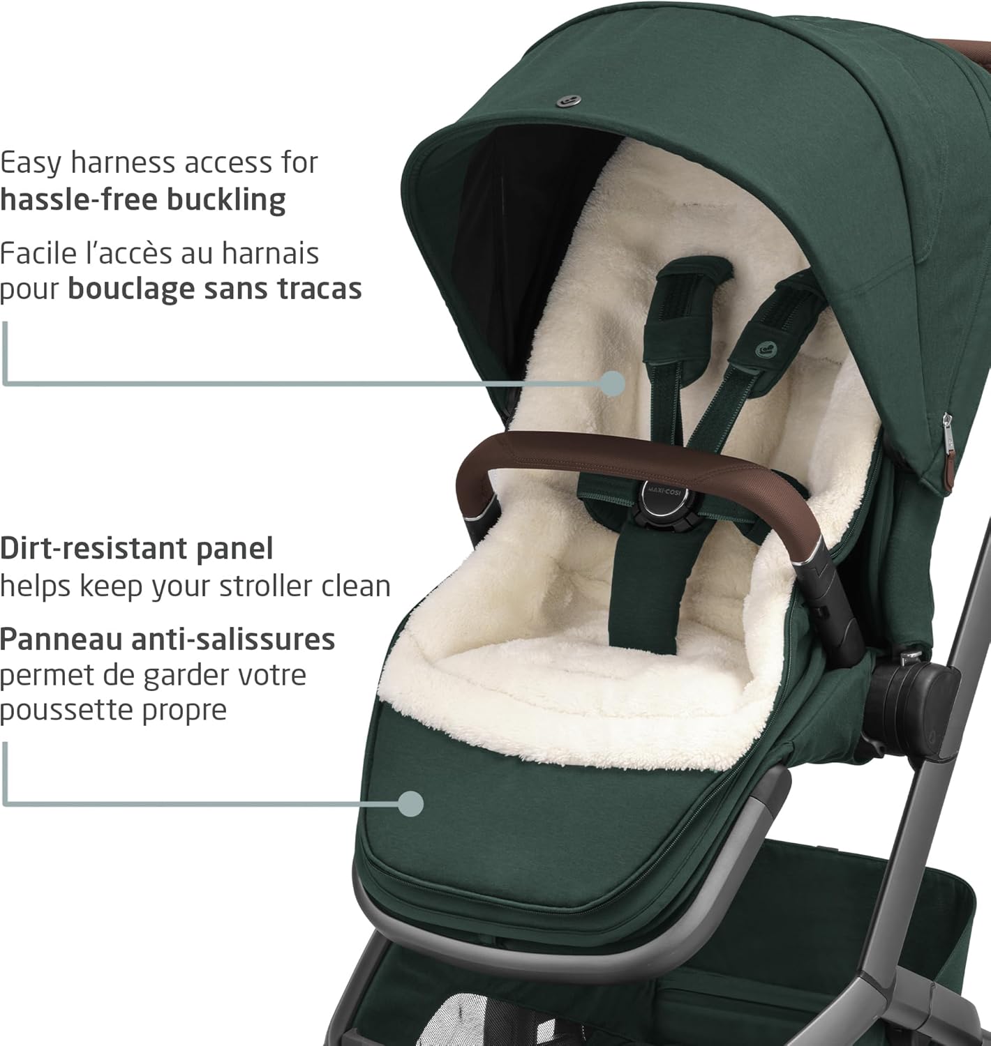 Maxi Cosi 2-in-1 Winter Footmuff – Sherpa Lined