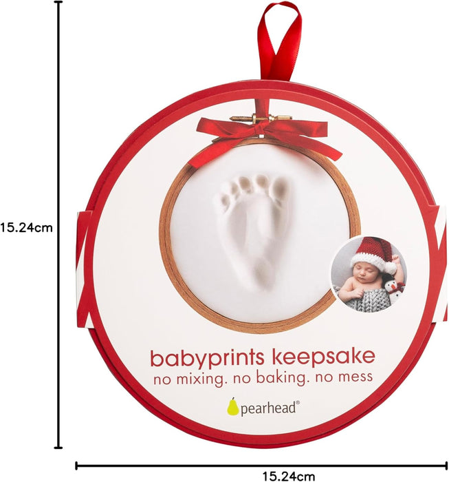 Cercle de Noël à motif bébé Pearhead