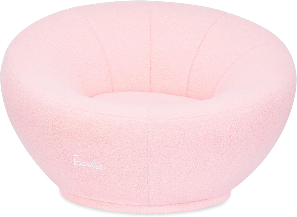 Evolur Barbie I'm Unstoppable Kid's Couch - Pink