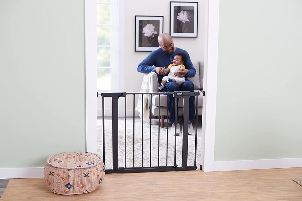 Safety 1st Easy Install Walk Through Baby Safety Gate - Black