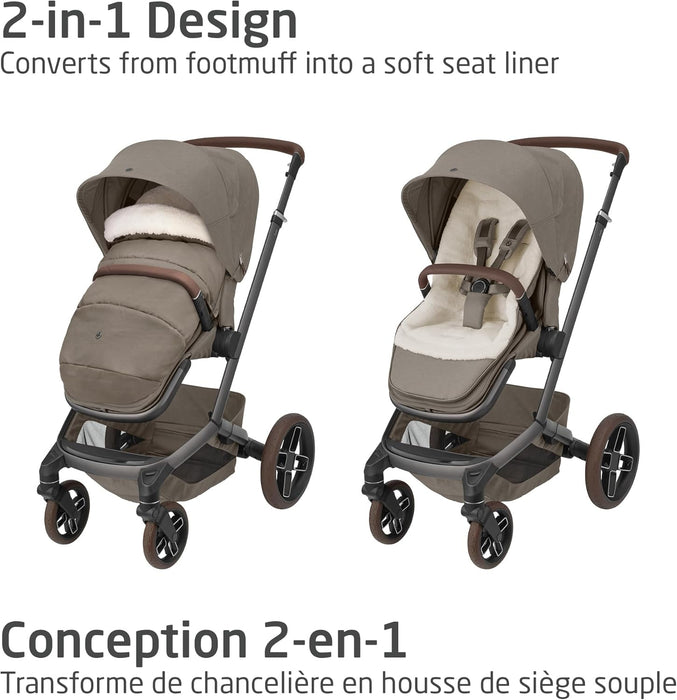 Maxi Cosi 2-in-1 Winter Footmuff – Sherpa Lined