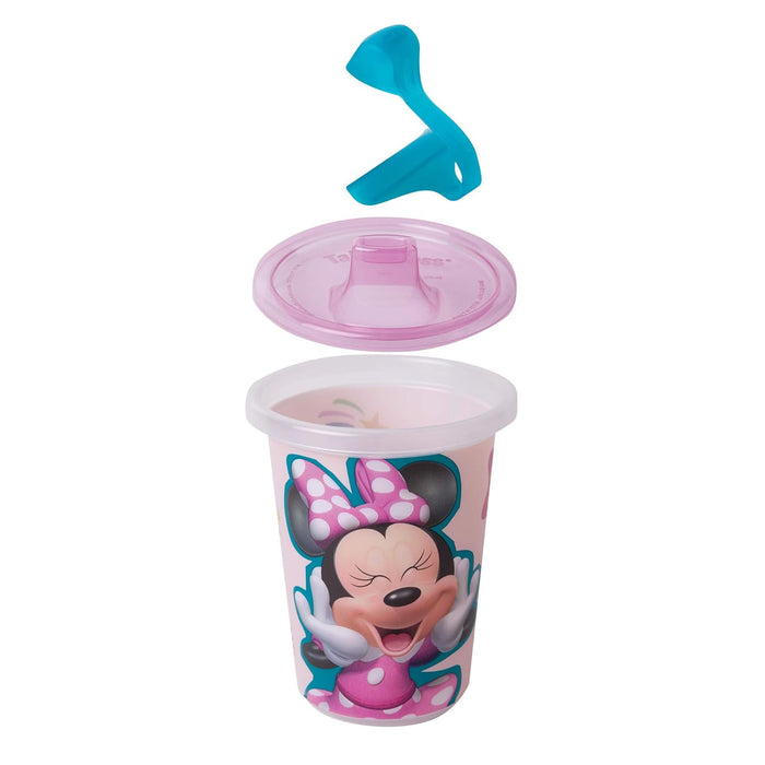 The First Years Take & Toss Spill Proof Licenced Minnie Mouse Sippy Cups, 10 Oz – 3 Pack