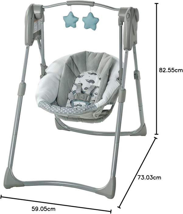 Graco Balançoire compacte Slim Spaces® - Humphry