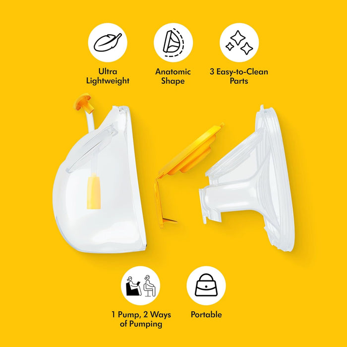 Medela Hands-free Collection Cups, Compatible with Freestyle Flex, Pump