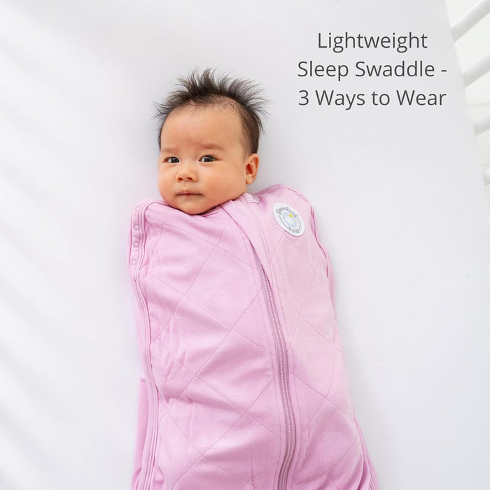 Dreamland Baby Dream Bamboo Weighted Sleep Swaddle & Sac – Sizes 0 to 6m
