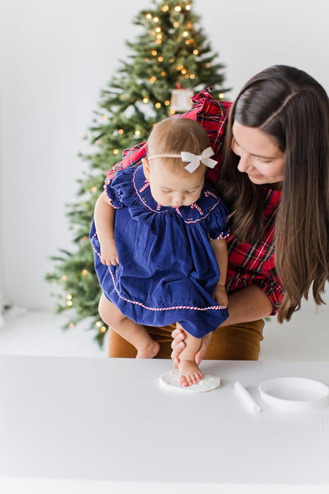 Cercle de Noël à motif bébé Pearhead