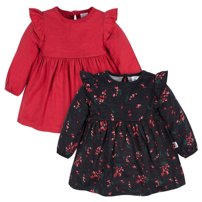 Gerber Adorable Baby & Toddler Assorted Dresses - 2 Piece Set