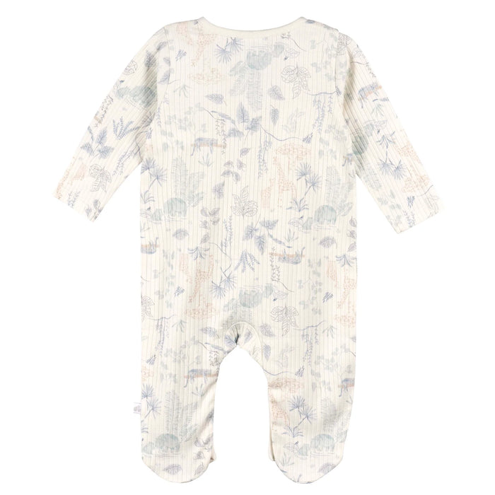 Just Born Baby 100% Cotton Sleep n' Play Footie
