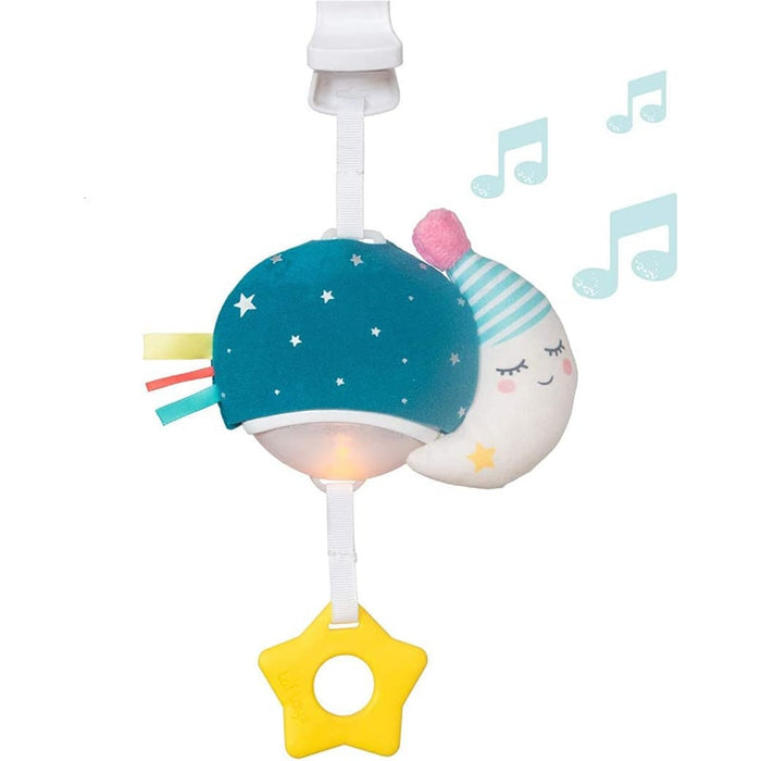 Taf Toys My Musical Mini Moon Hookable Baby Toy with Music and Light