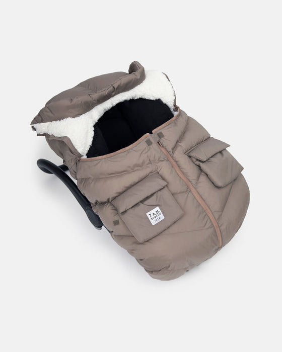 7 A.M.® Car Seat Cocoon Oslo Cloud-Chestnut
