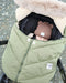 7 A.M. Car Seat Cocoon Helsinki Woodland Faux Fur – image 2
