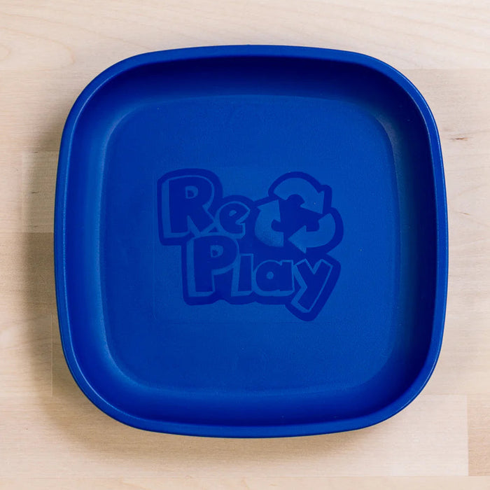 Re-Play Recycled Large Plastic Flat Plate - 9in./23cm