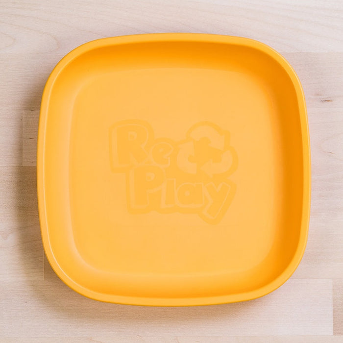 Re-Play Recycled Large Plastic Flat Plate - 9in./23cm
