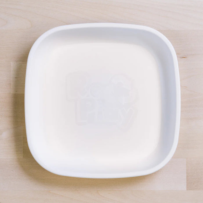 Re-Play Recycled Small Flat Plastic Plate - 7in./19cm