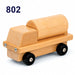 Solid maple wood transport vehicle toys - 802 Tanker Truck