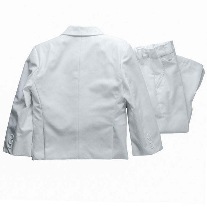 Boys White 5-Piece Suit – Complete Formal Outfit (3m to 22Y)