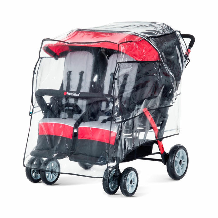 Foundations® Rain Cover & Weather Shield for Quad & LX4 Strollers
