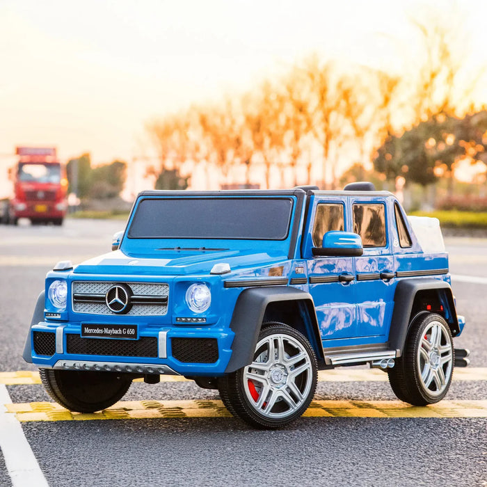 Voiture électrique Freddo Toys Mercedes Maybach G650 1 place pour enfants (12 V)