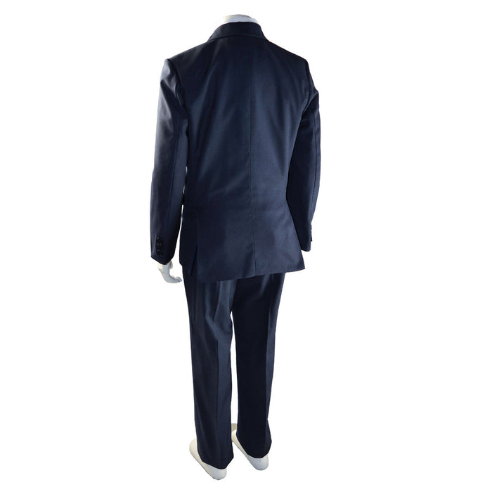 Formal Kids Wear Boys 5-Piece Formal Suit Set – Elegant Navy Suit (Ages 3m–22Y)