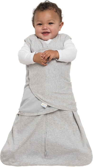 HALO SleepSack Swaddle - Grey Heather - TOG 1.5