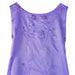 Flower Girl Party Dress in lilac with floral embroidery and bead details on the bodice.