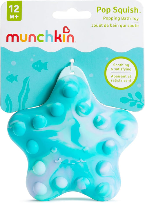 Jouet de bain Munchkin Pop Squish pour bébés et jeunes enfants - Étoile de mer