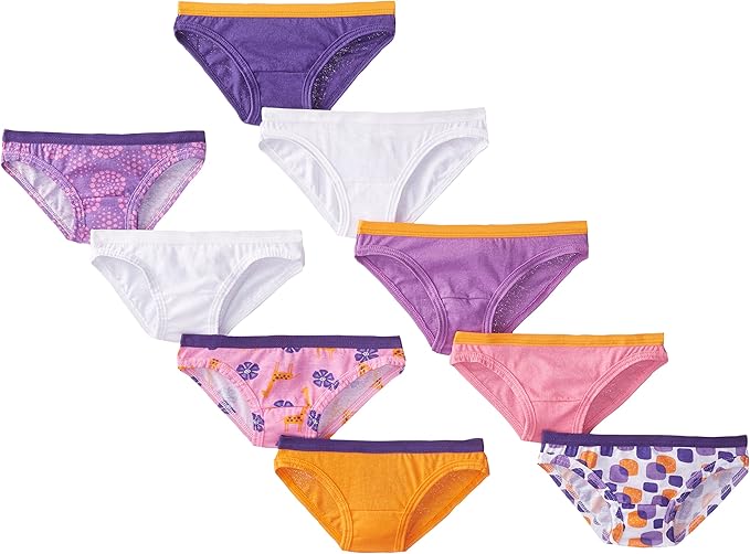 Bas de bikini Fruit of the Loom pour grandes filles - Lot de 9